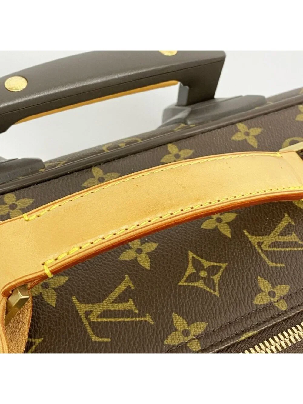 Louis Vuitton Travel Bag Monogram Trolley 50 Bosfall Brown